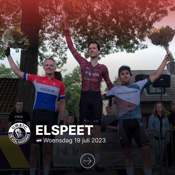 Tim den Braber 1e Ronde van Elspeet